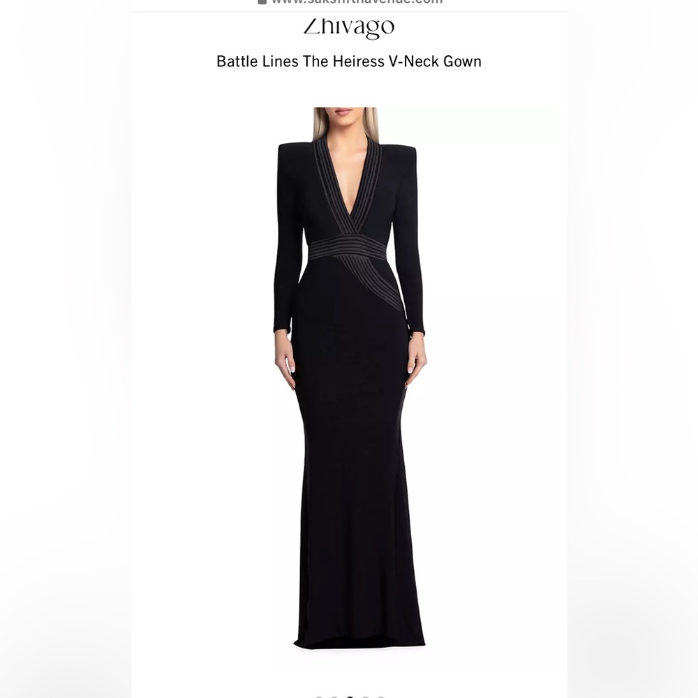 Zhivago dress - black